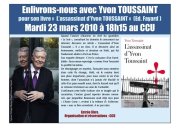 "L'assassinat d'Yvon Toussaint" à Uccle