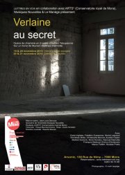 Verlaine au secret : un opéra de chambre d'Adrien Tsilogiannis sur un livret de Myriam Watthee-Delmotte