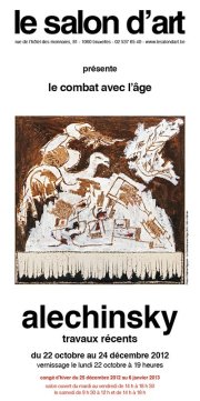 "Le Combat avec l'âge" : Alechinsky expose au Salon d'Art de Jean Marchetti à Bruxelles
