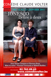 Après Avignon, "Délires à deux" à la Comédie Claude Volter.